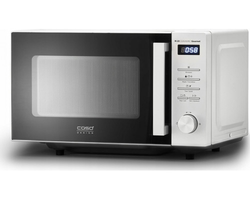 Caso Caso | Ceramic Gourmet Microwave Oven | M 20 | Free standing | 700 W | Silver