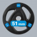 Rebel Obciążenie żeliwne gumowane 20kg, otwór olimpijski 51mm,  REBEL ACTIVE