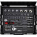 Wiha Wiha socket wrench and bit set 1/4 and 1/2, 60 pieces (with 2 ratchets and plug-in handle, in L-BOXX)