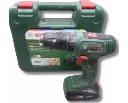 Bosch Bosch cordless impact drill EasyImpact 18V-38 (green/black, Li-ion battery 2.0Ah, case, POWER FOR ALL ALLIANCE)