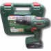 Bosch Bosch cordless impact drill EasyImpact 18V-38 (green/black, Li-ion battery 2.0Ah, case, POWER FOR ALL ALLIANCE)