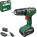 Bosch Bosch cordless impact drill EasyImpact 18V-38 (green/black, Li-ion battery 2.0Ah, case, POWER FOR ALL ALLIANCE)