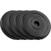 Rebel Bitumena slodžu komplekts 4x1.25kg, caurums 31mm, klasiskais disks, REBEL ACTIVE