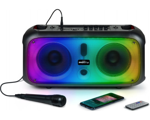 BigBen Big Ben Bluetooth Mikrofon Party Cube Podświetlenie LED 200W