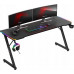 Gaming galds Huzaro Gaming galds Gamingowe Komputerowe Huzaro Hero 4.8 Rgb Led 160 Cm + Podkładka