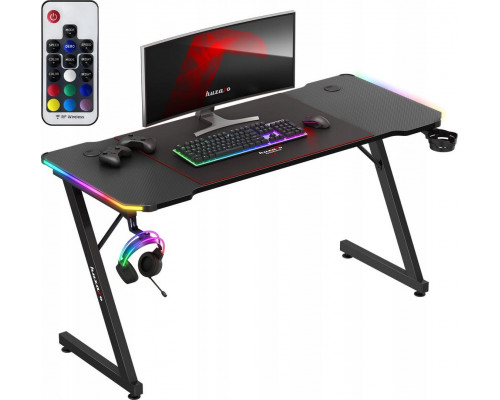 Gaming galds Huzaro Gaming galds Gamingowe Komputerowe Huzaro Hero 3.3 Rgb Led + Podkładka Xxl