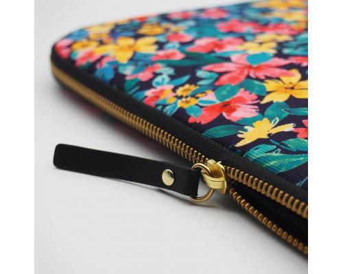 Thule Casyx | Casyx for MacBook | SLVS-000023 | Fits up to size 13 ”/14 " | Sleeve | Canvas Flowers Dark | Waterproof