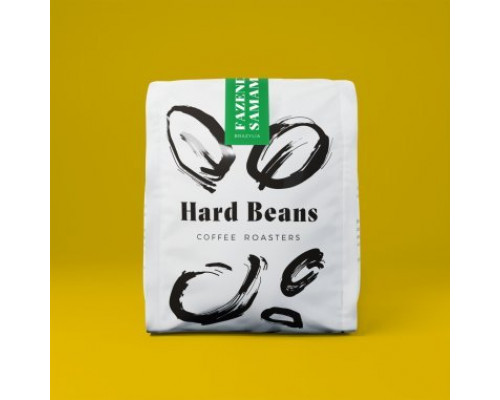 Hard Beans Coffee Kawa BRAZYLIA SAMAMBAIA YELLOW BOURBON FILTR - 1 kg