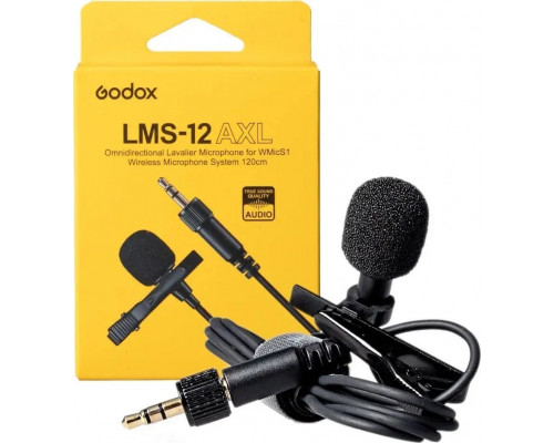 GODOX Godox LMS-12 AXL  Microphone Omni-directional Lavalier