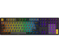 Akko AKKO Black & Gold 5108B Plus Wireless Gaming-Tastatur, RGB, - V3 Cream Yellow Pro Switch, schwarz, ISO (DE)