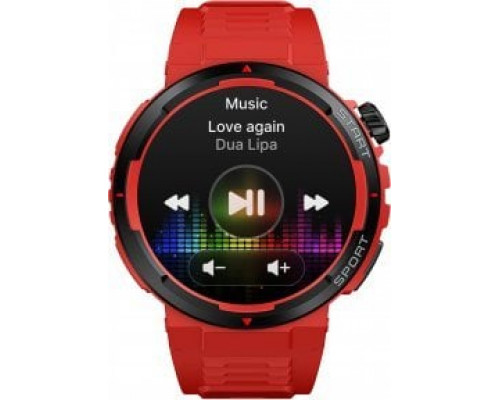 Smartwatch Zeblaze Smartwatch Zeblaze Ares 3 Plus - red