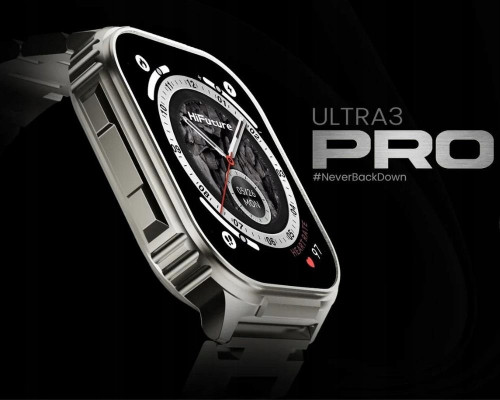 Smartwatch HiFuture HiFuture smartwatch Ultra3 Pro srebrny/silver (HSSW7SL)