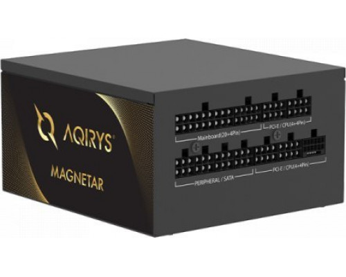 AQIRYS AQIRYS ATX / 80 Plus Gold Certified MAGNETAR 850W PCIe 5.0 8YW black