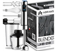 Abrams BLENDER RĘCZNY MIKSER WIELOFUNKCYJNY TRYB TURBO 1500 W OSTRZA TYTANOWE 7W1