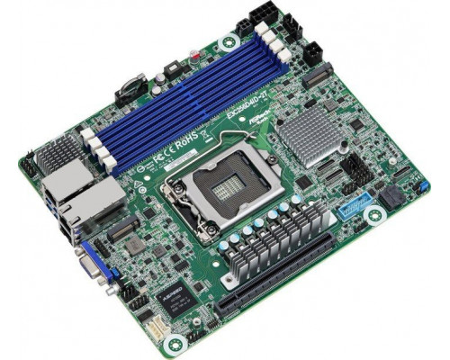 ASRock ASRock Mainboard E3C256D4ID-2T mini-ITX Sockel 1200 Single