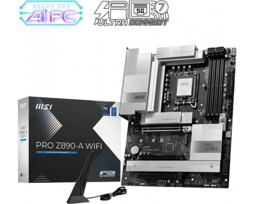 MSI MSI PRO Z890-A WIFI ATX Intel 7E32-002R AMZ Only retail