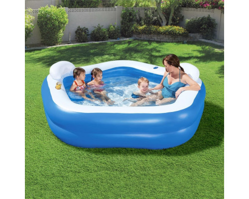 Bestway Swimming pool Family Fun Lounge, 213x206x69 cm Lumarko!