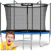 Garden Trampoline Neo-Sport NeoSport Garden Trampoline 8ft/252cm With inner mesh i drabinką