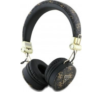 Guess ENC GUBH70E4PTMK on-ear headphones black/black 4G Triangle Round Shape