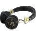 Guess ENC GUBH70E4PTMK on-ear headphones black/black 4G Triangle Round Shape