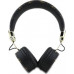 Guess ENC GUBH70E4PTMK on-ear headphones black/black 4G Triangle Round Shape