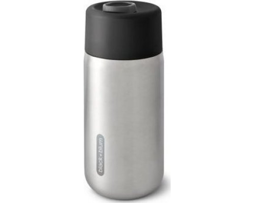 Black & Blum Thermal mug steel, black / BLACK+BLUM