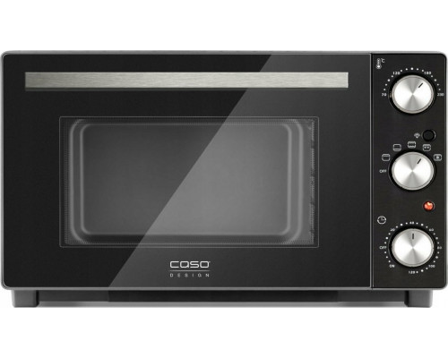 Caso Caso Design Oven TO 32 Classic with pizza stone, 5 functions, Black