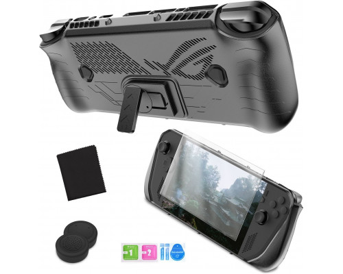 JYS Set 4w1 Case Etui Case Osłona LCD Covers Pady for Asus ROG Ally X / JYS-RAX009