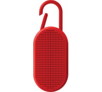 Lexon Lexon Mino T Waterproof Speaker with Stand and Carabiner Red LA124R9