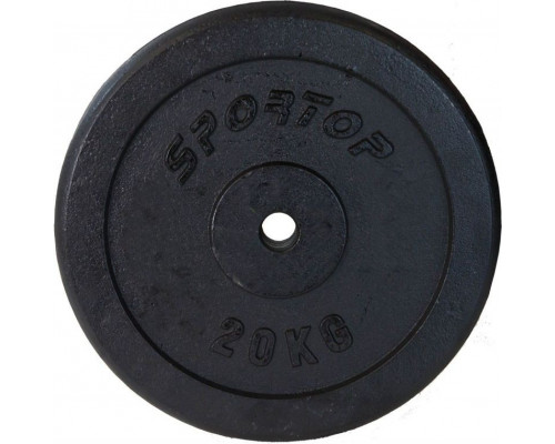 Sportop load cast iron 20 kg fi26