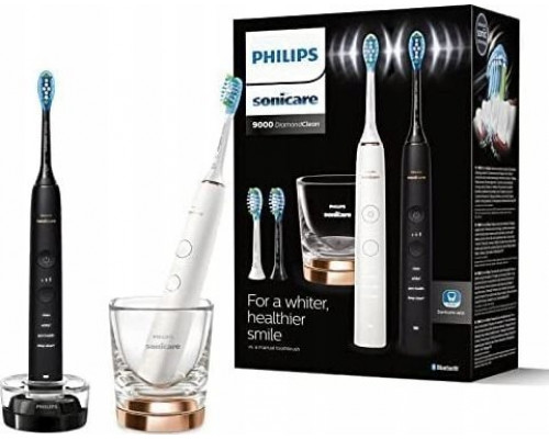 Philips Sonicare DiamondClean 9000 2-pack sonic electric toothbrush HX9914/69