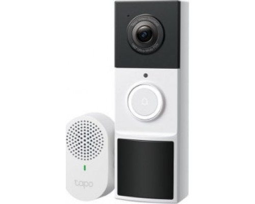 TP-LINK Video Doorbell Camera | Tapo D210 | 3 MP | 1.18mm/F1.8 | IP65 | H.264 | Micro SD, Max. 512 one size