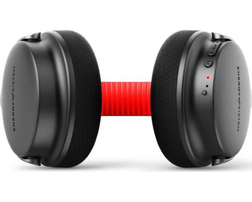 Energy Sistem Headphones | Power Sport | Built-in microphone | Bluetooth | Black/Red
