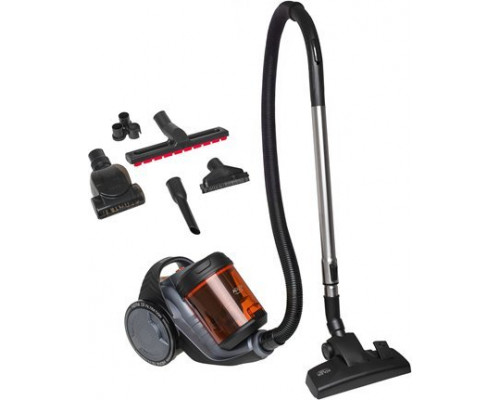 Adler Cyclone Vacuum Cleaner | AD 7065 | Bagless | Power 700 W | Dust capacity 1.6 L | Black/Red one size