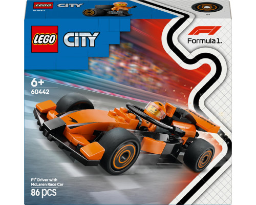 City Formuła 1 F1® Kierowca i bolid McLaren (60442)