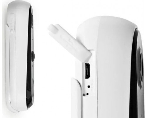 Nedis WIFICDP20WT, White, Plastic, Wireless, 2412 MHz, IP54, 100°