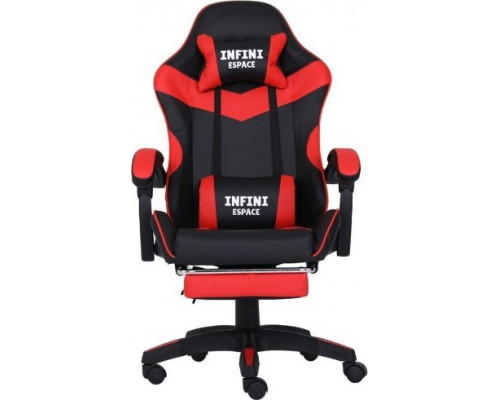 Zenga with footrest INFINI ESPACE Black/Red