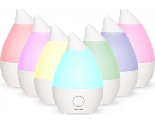 Orava HUM-42 zvlhčovač vzduchu, 25 W, ultrazvukový, 4 l, automatické vypnutí, bílá