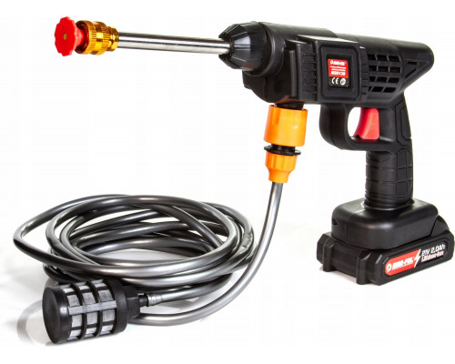 PRESSURE WASHER 21V WITH SUCTION 30BAR 2Ah MAR-POL