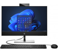 HP Pro 440 G9 AIO All-in-One - i3-12100T, 8GB, 256GB SSD, 23.8 FHD IPS Non-Touch AG, Height Adjustable, USB mouse & keyboard, webcam & dual microphones, no speakers, Win 11 Pro, 1 years