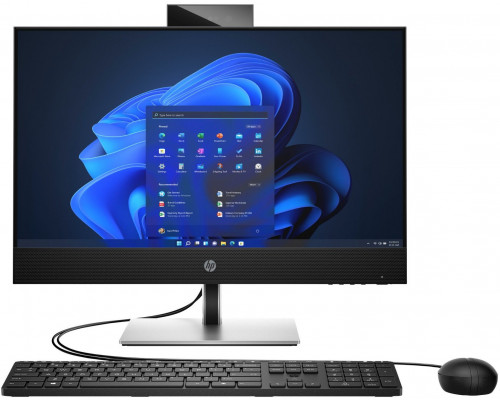 HP Pro 440 G9 AIO All-in-One - i3-12100T, 8GB, 256GB SSD, 23.8 FHD IPS Non-Touch AG, Height Adjustable, USB mouse & keyboard, webcam & dual microphones, no speakers, Win 11 Pro, 1 years