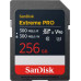 SD  SanDisk Extreme PRO SDXC 256 GB Class 10 UHS-II/U3 V90 (SDSDXDM-256G-GN4IN)