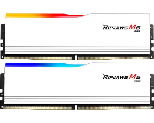G.Skill Ripjaws M5 RGB, DDR5, 48 GB, 6000MHz, CL30 (F5-6000J3036F24GX2-RM5RW)