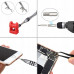 TOOLKITI PRECYZYJNYCH Z BITAMI BSA-115 czerwony