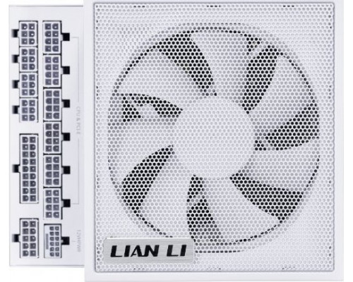 Lian Li EDGE GOLD 1200 80 PLUS Gold Netzteil, PCIe 5.1, ATX 3.1 - 1.200 Watt, wei, inkl. USB-Hub