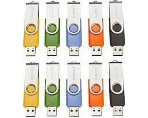 MEMORY DRIVE FLASH USB2 10X8GB/MULTIPACK 3503561 INTENSO