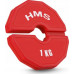 TSN100 DISKS SPĒKA TRENIŅU UN FITNESS APRĪKOJUNAM 2 x 1 KG HMS