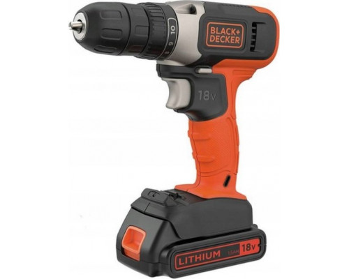 Black&Decker Akku-Schlagbohrschr. 18V 2x1.5Ah Kof BCD003C2K