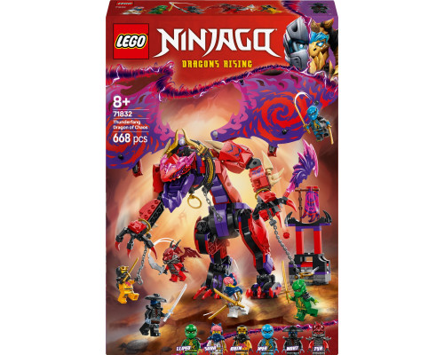 Ninjago Smok chaosu Kiełogrzmot  (71832)