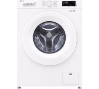 LG Washing Machine | F4X1008NWH | Energy efficiency class A | Front loading | Washing capacity 8 kg | 1400 RPM | Depth 56 cm | Width 60 cm | Display | LCD | Steam function | Direct drive | Wi-Fi | White